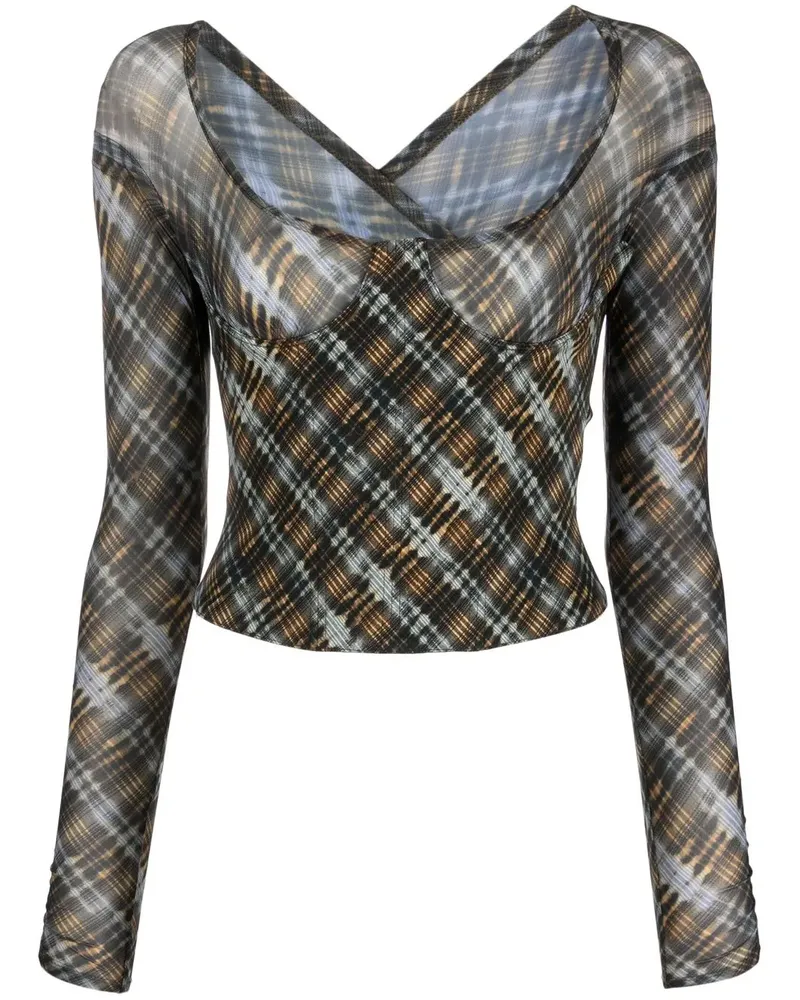 Charlotte Knowles Scythe Oberteil - Blau Blau