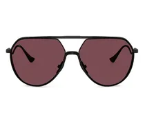 Getönte Pilotenbrille - Schwarz