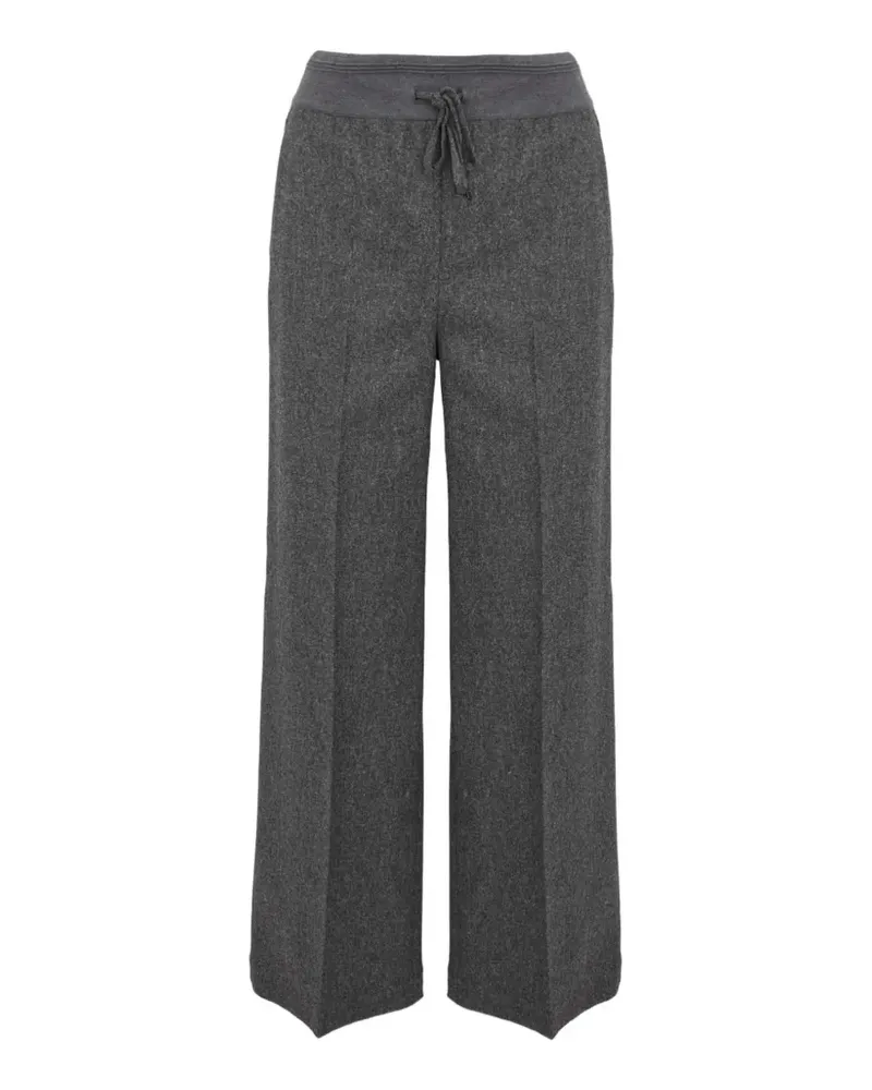 Lorena Antoniazzi drawstring palazzo pants - Grau Grau