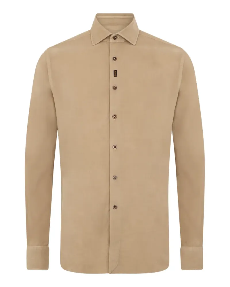 MOORER Klassisches Hemd - Nude Nude