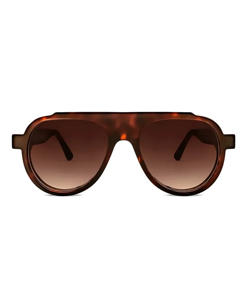 Thierry Lasry Clandesty Faena Pilotenbrille - Braun Braun