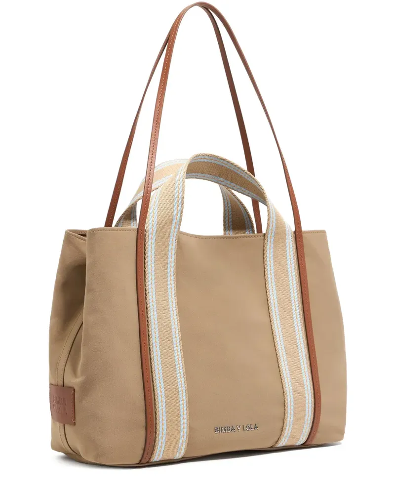 BIMBA Y LOLA Große Chihuahua Handtasche - Nude Nude