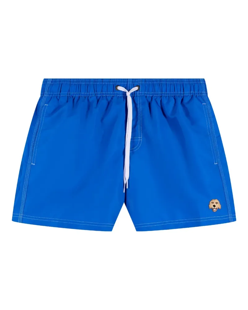 Sundek x Pelo Foundation gestreifte Badeshorts - Blau Blau