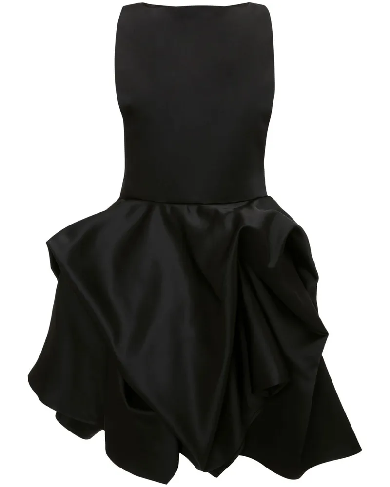 J.W.Anderson Drapiertes Minikleid - Schwarz Schwarz