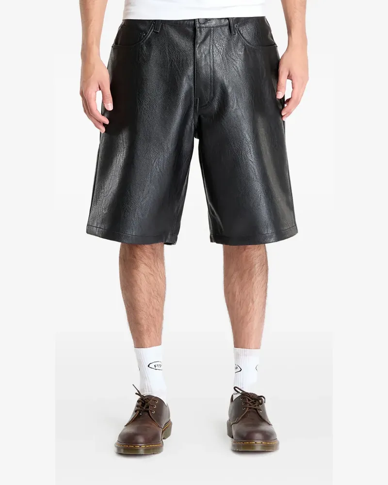 PLEASURES Baggy-Shorts - Schwarz Schwarz