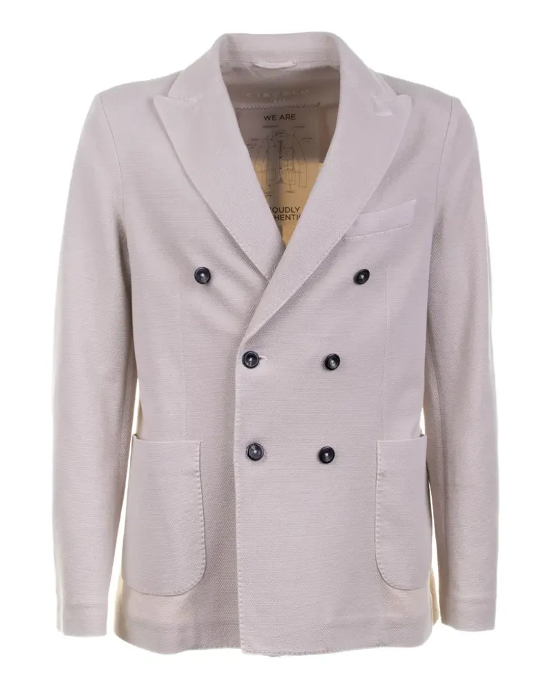 CIRCOLO 1901 long-sleeves blazer - Nude Nude