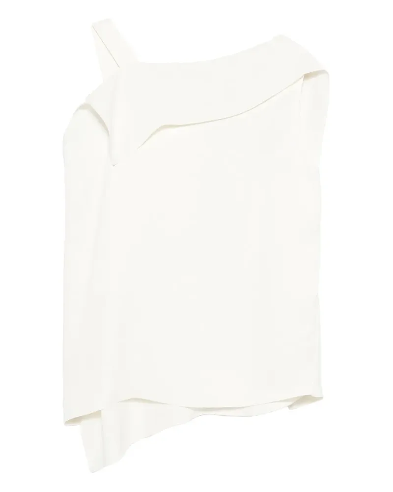 christian wijnants asymmetrical top - Nude Nude