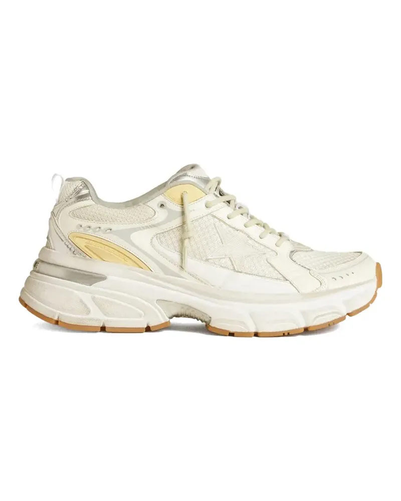 Golden Goose Lightstar panelled sneakers - Nude Nude