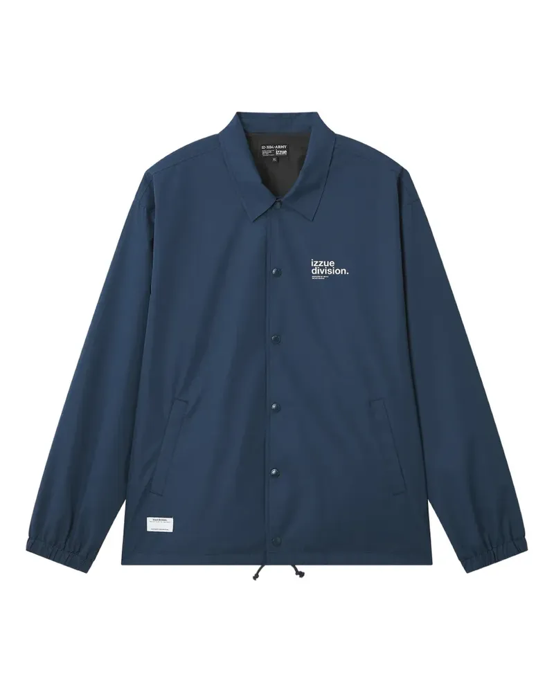 Izzue printed jacket - Blau Blau