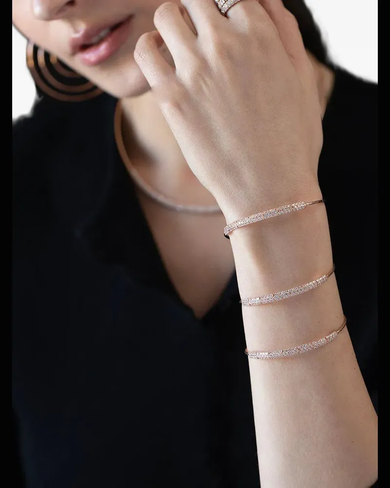 Mattia Cielo 18K rose gold Rugiada diamonds ring Gold