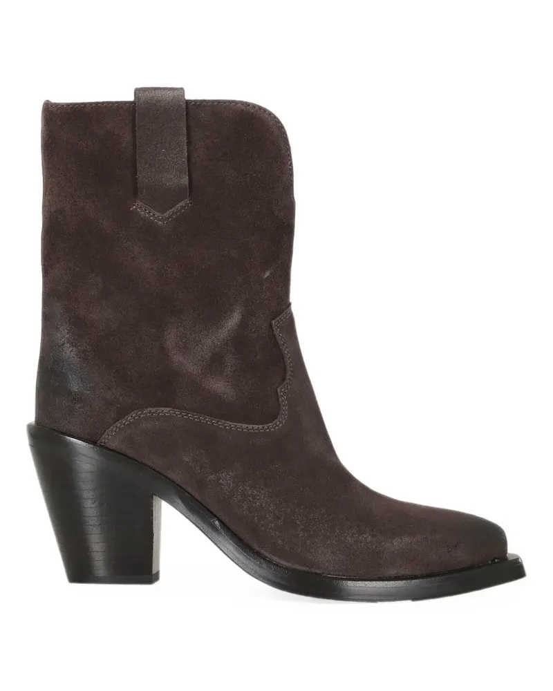 ash Jester suede-finish ankle boots - Braun Braun
