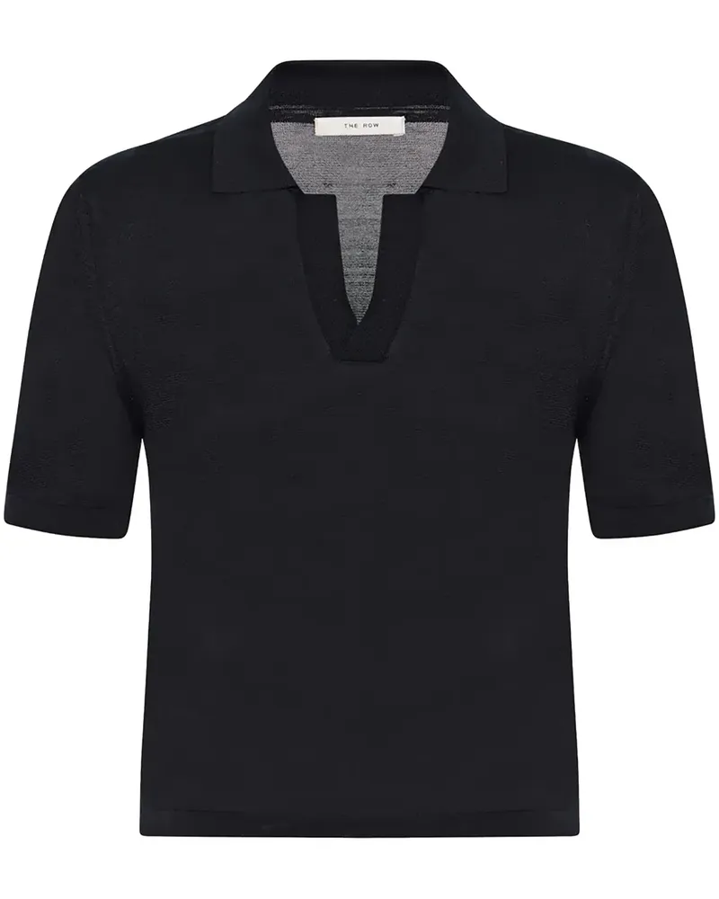 The Row Juliana Poloshirt - Schwarz Schwarz