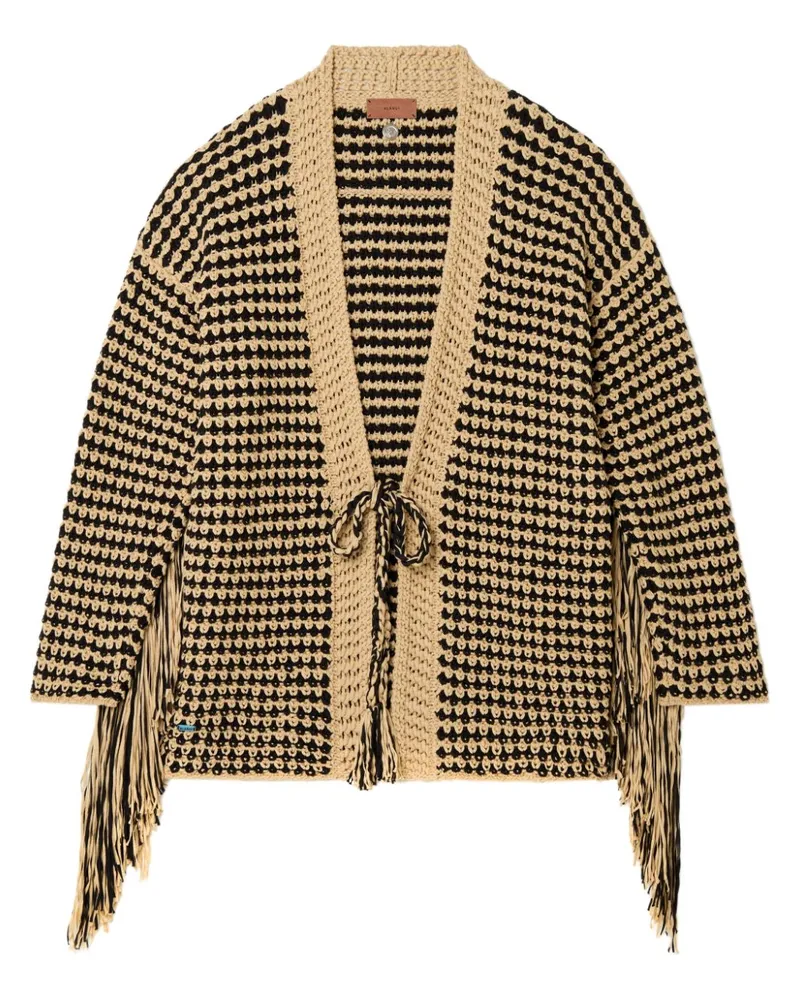 Alanui Tropical Shadow Cardigan - Gelb Gelb