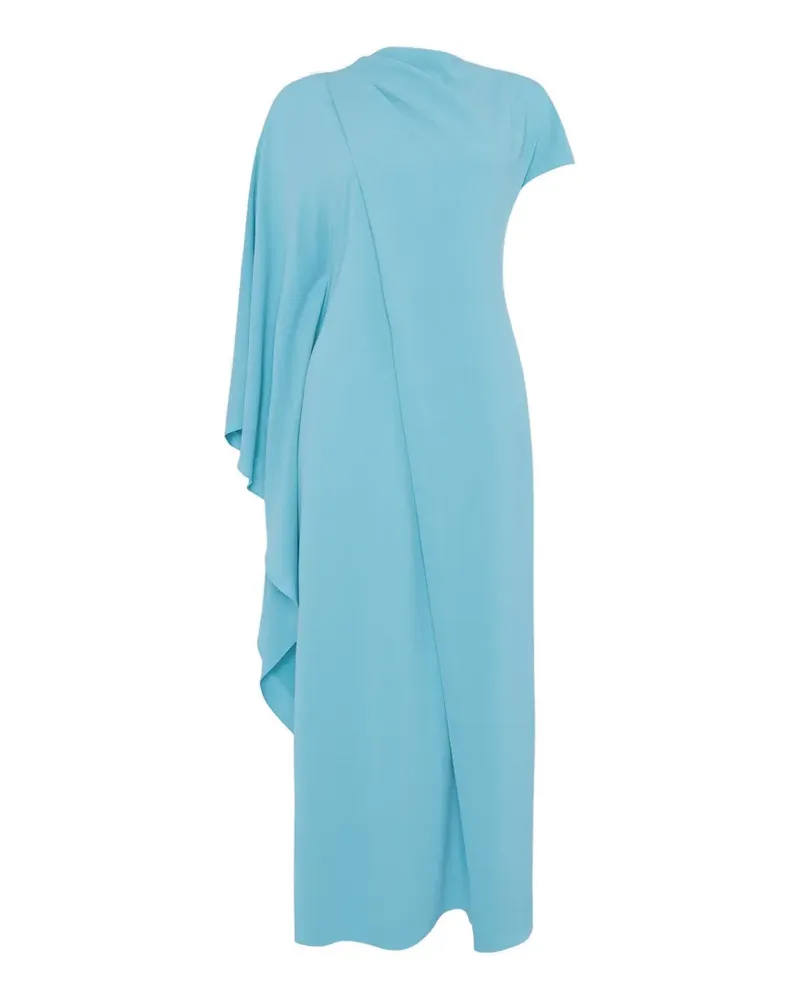 Roksanda Ilincic Hilmi Kleid mit drapierten Ärmeln - Blau Blau