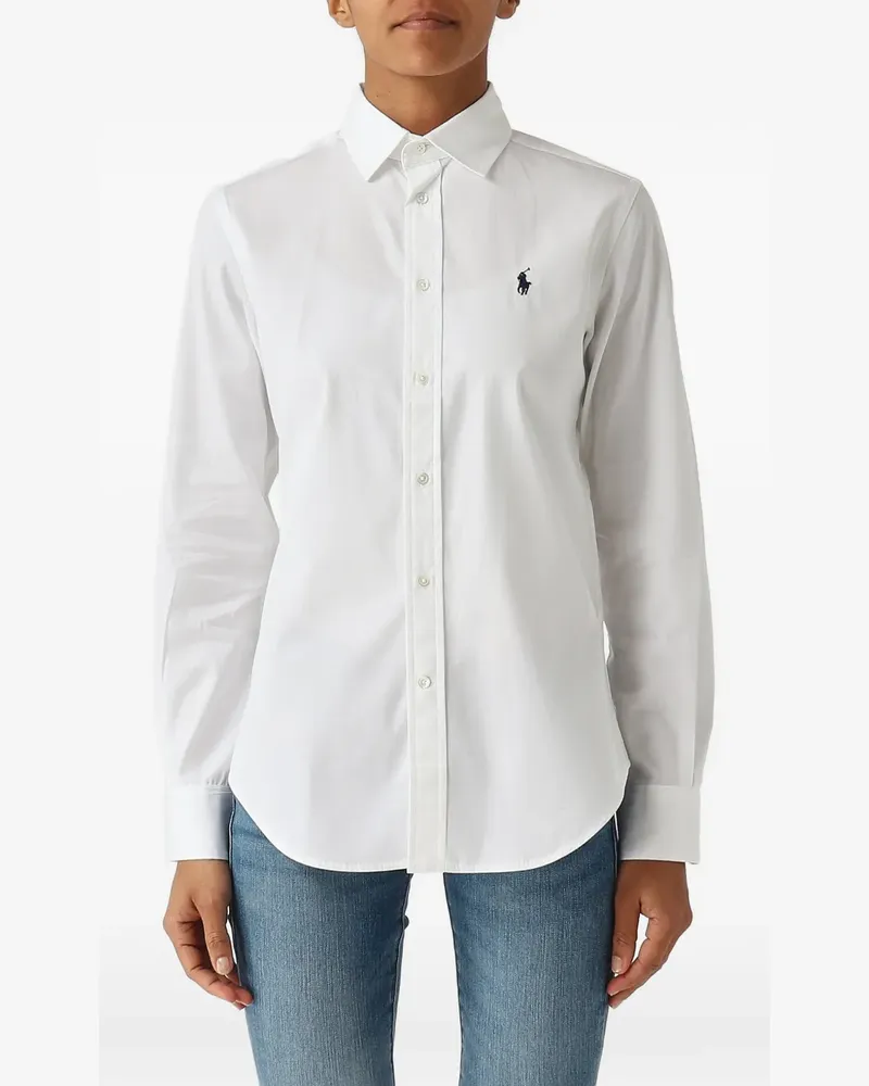 Ralph Lauren slim-fit cotton shirt - Weiß Weiß