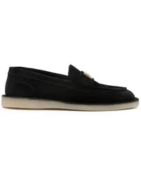 Dolce & Gabbana Loafer mit Logo-Schild Schwarz