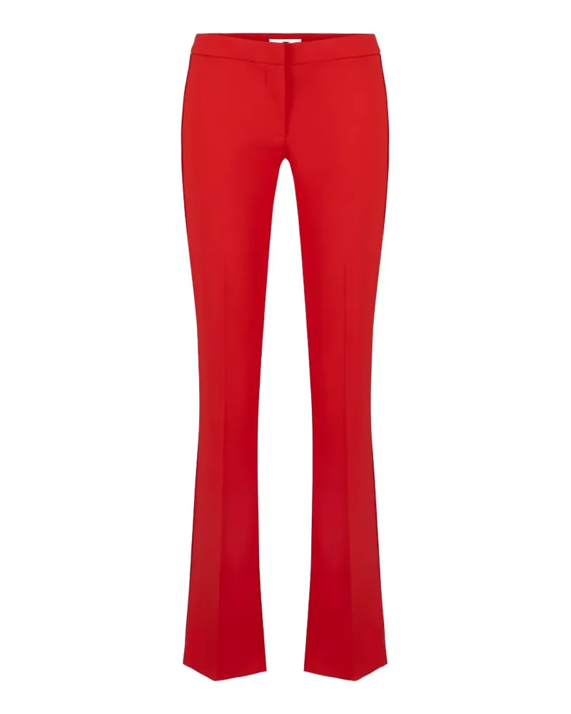 Elisabetta Franchi raw-edge stitching trousers - Rot Rot