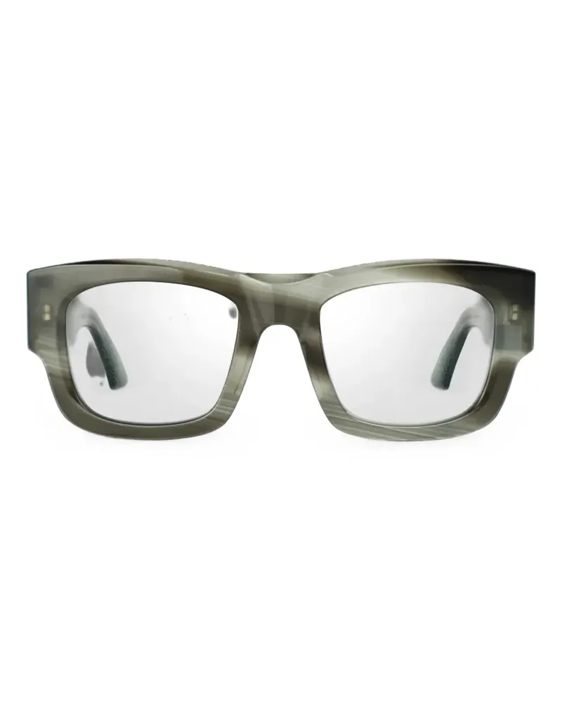 Bugatti square-frame glasses - Grau Grau