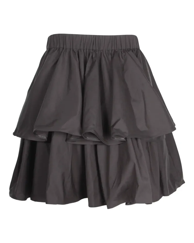 Jason Wu tiered skirt - Schwarz Schwarz