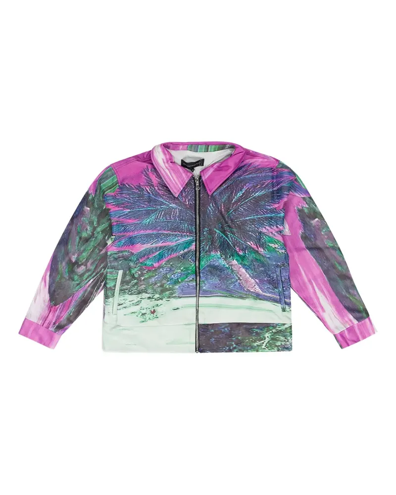 WHO DECIDES WAR Coastline jacket - Rosa Rosa