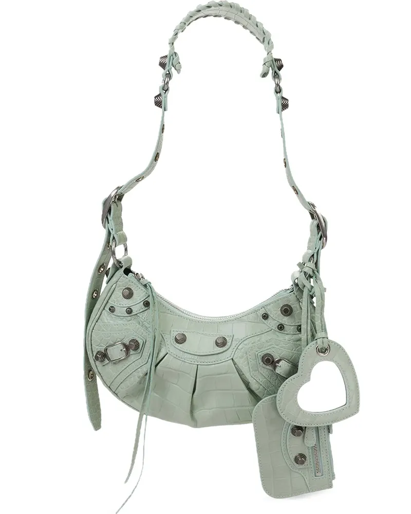 Balenciaga Le Cagole XS Schultertasche - Grün Grün