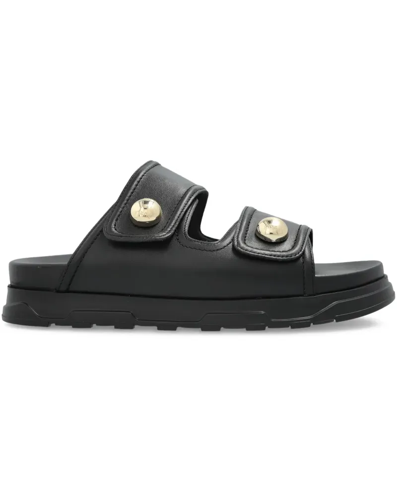 Furla Sandalen aus Leder - Schwarz Schwarz