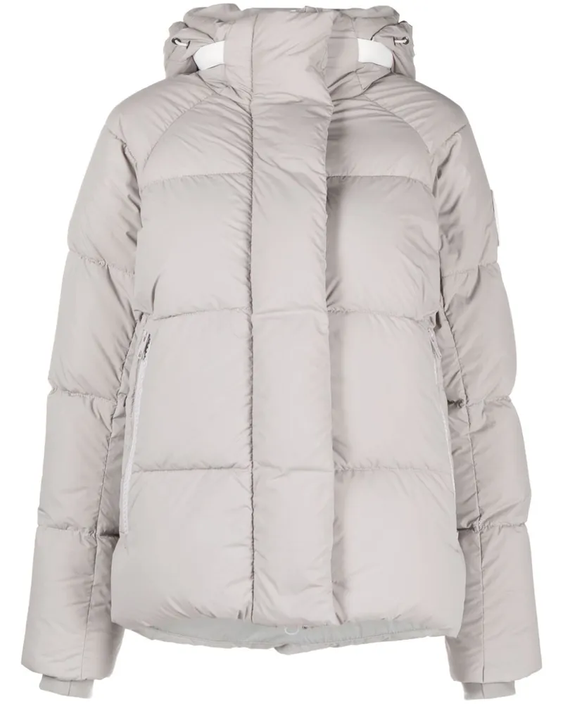 Canada Goose Gefütterte Jacke mit Logo-Patch - Grau Grau