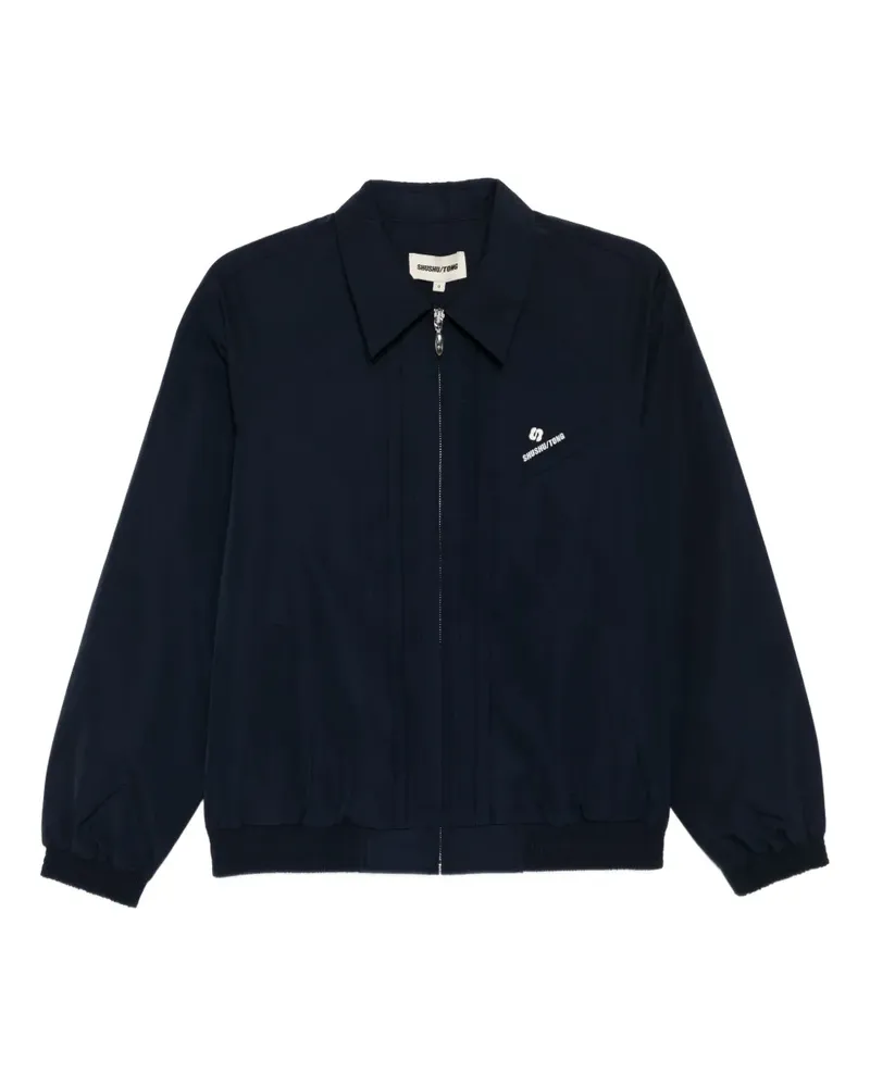 SHUSHU/TONG Jacke mit Biesen - Blau Blau