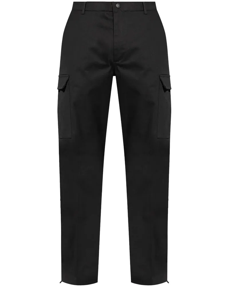 Moncler Hose mit geradem Bein - Schwarz Schwarz