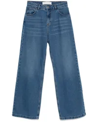 Federica Tosi Jeans mit geradem Bein Blau