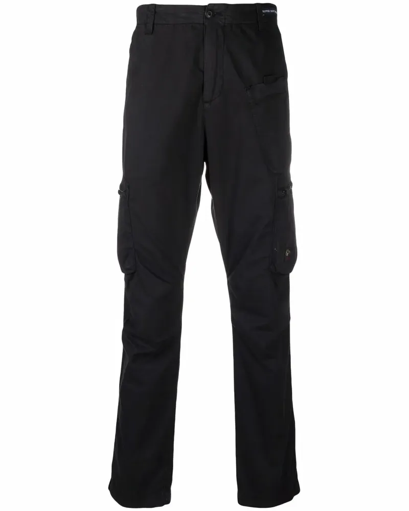 Paul & Shark Cargohose mit geradem Bein - Schwarz Schwarz