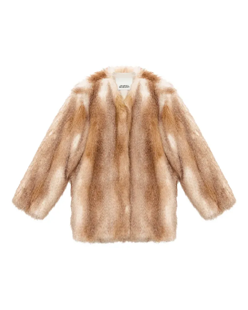 Isabel Marant Aglae Mantel - Nude Nude