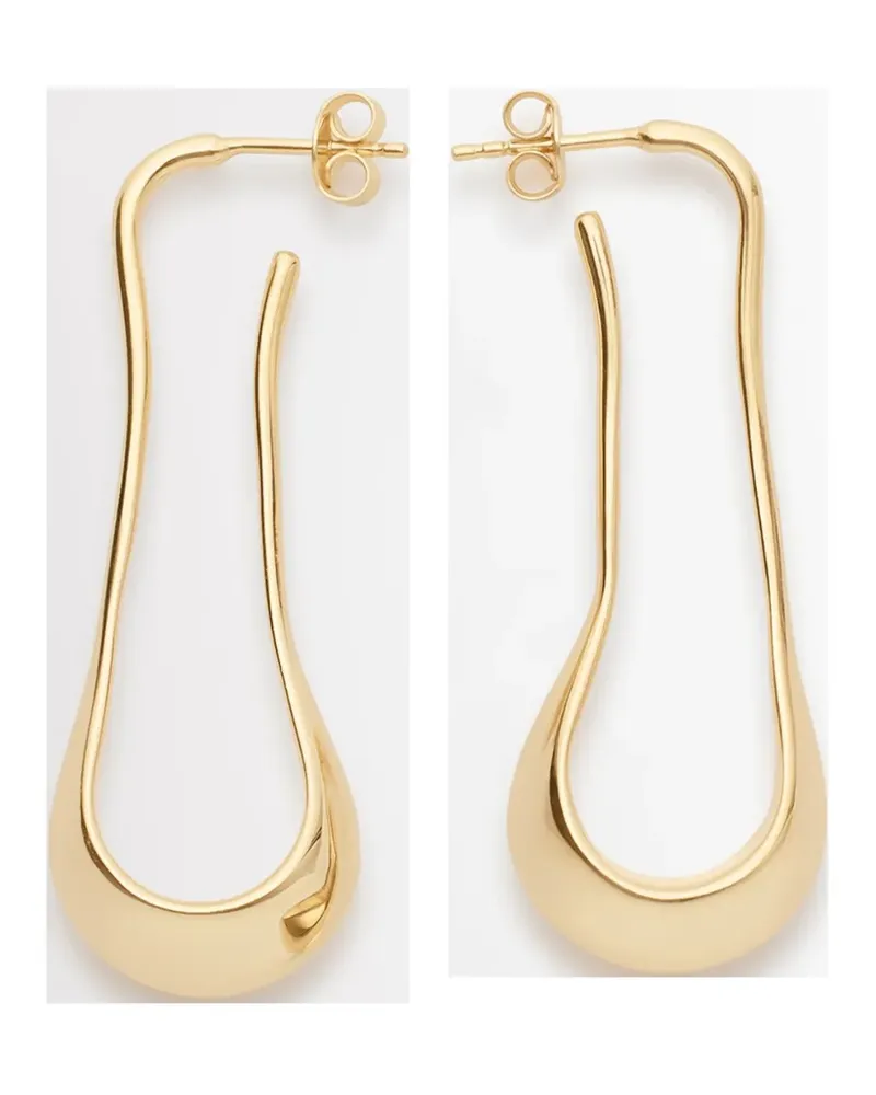 Christophe Lemaire Klassische Hängeohrringe - Gold Gold