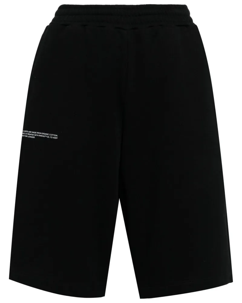 PANGAIA 365 Midweight Long Joggingshorts - Schwarz Schwarz