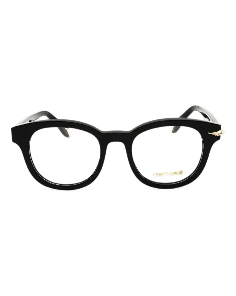 Roberto Cavalli round-frame glasses - Schwarz Schwarz