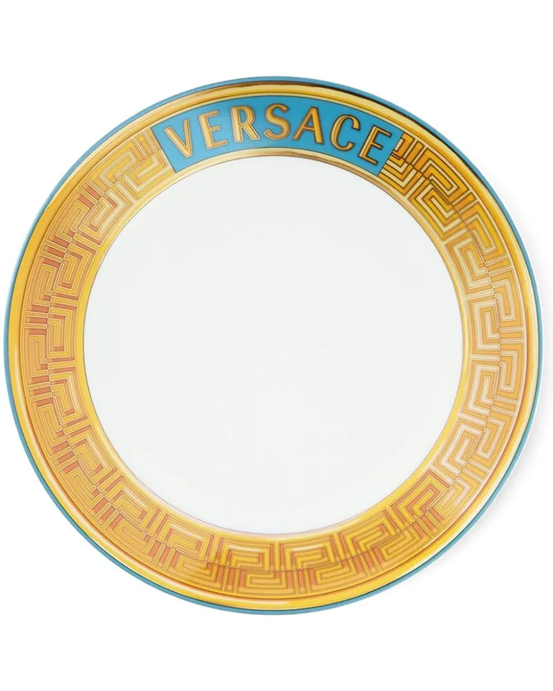 Versace Medusa Amplified Teller (21cm) - Weiß Weiß