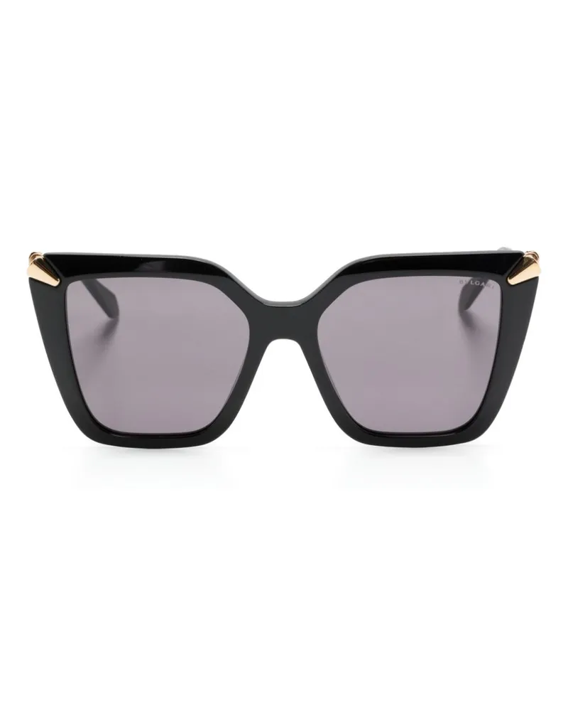 Bulgari Serpenti Sonnenbrille - Schwarz Schwarz
