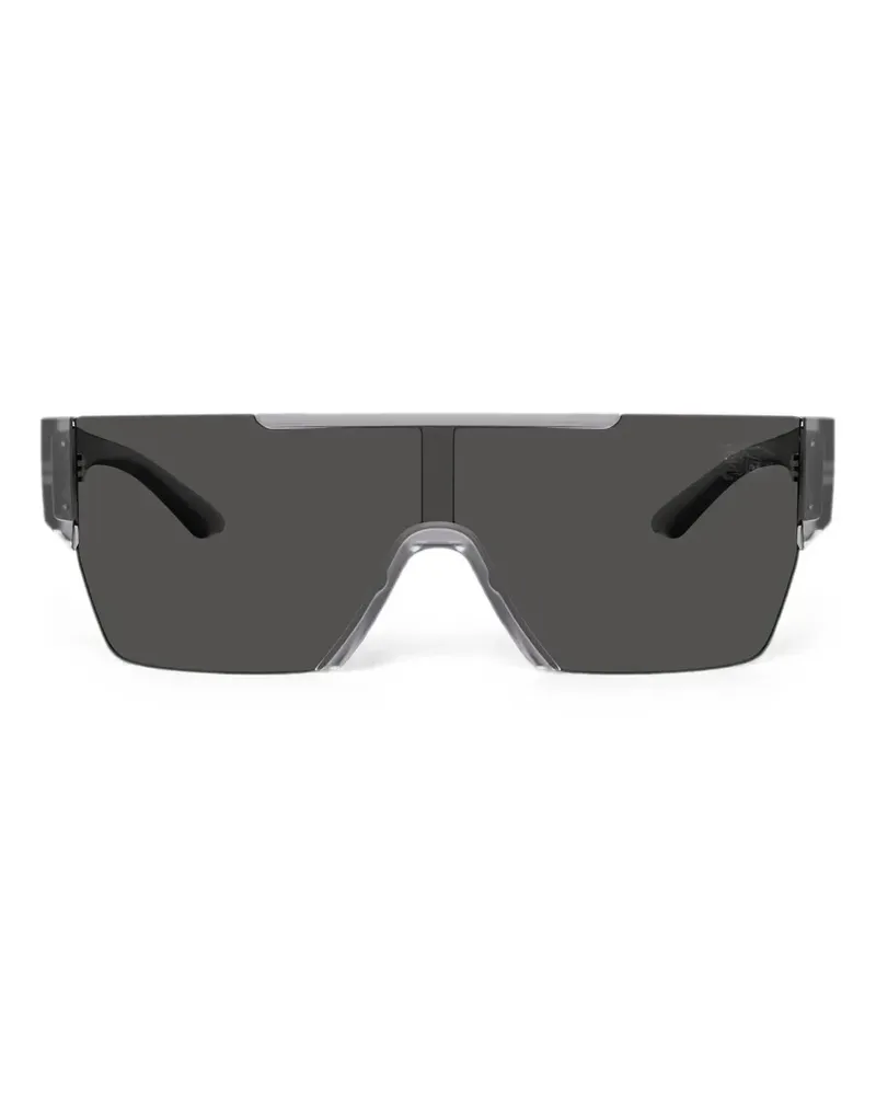 Burberry semi-rimless square-frame sunglasses - Grau Grau