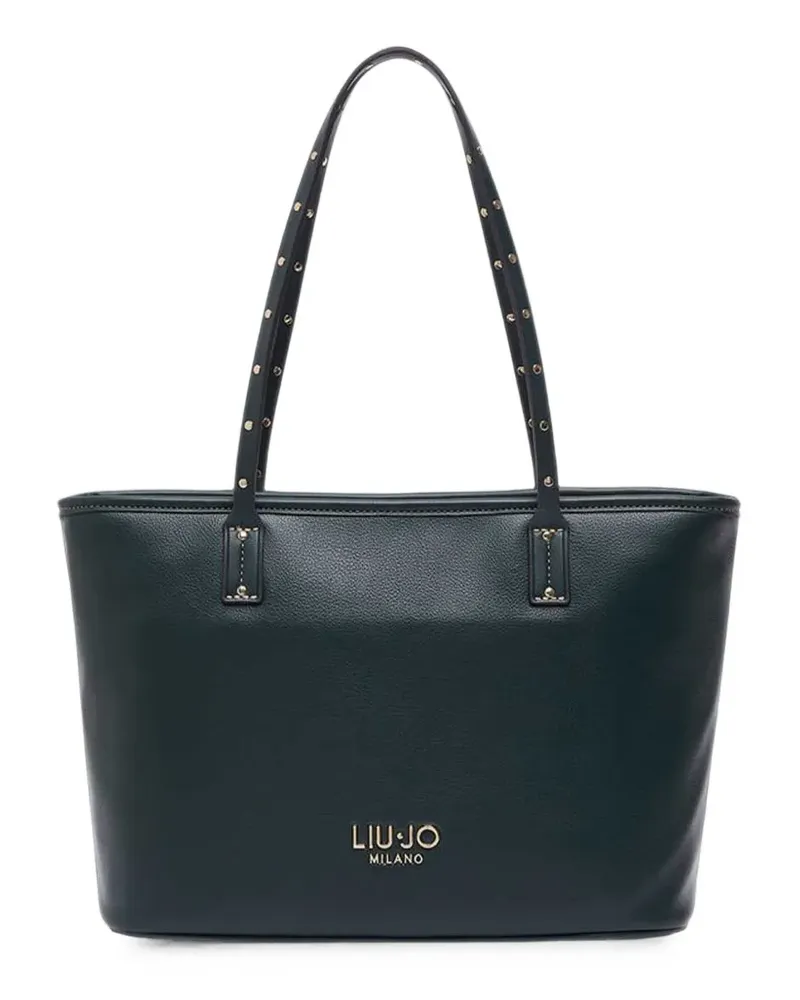 Liu Jo Tote Bag mit Nieten - Grün Grün