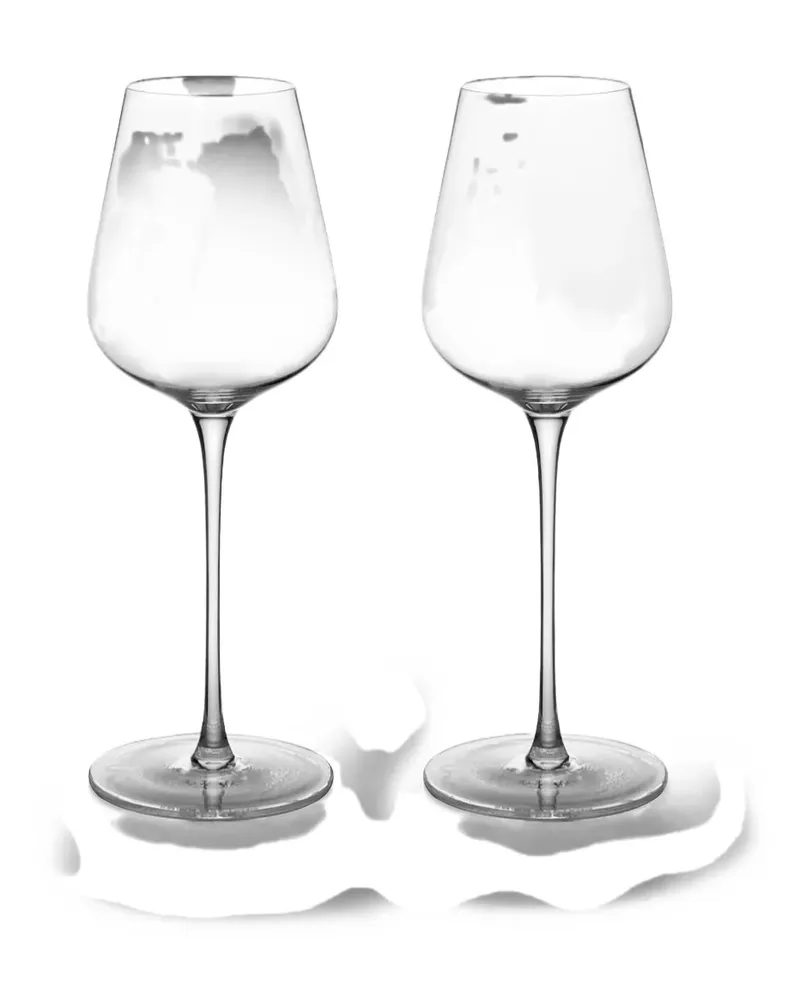 Shanghai Tang Tang Dragon Weingläser (2er-Set) - Silber Silber