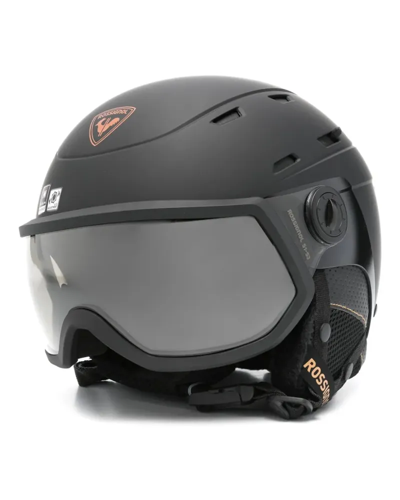 Rossignol Allspeed Visor Impacts Skihelm - Schwarz Schwarz