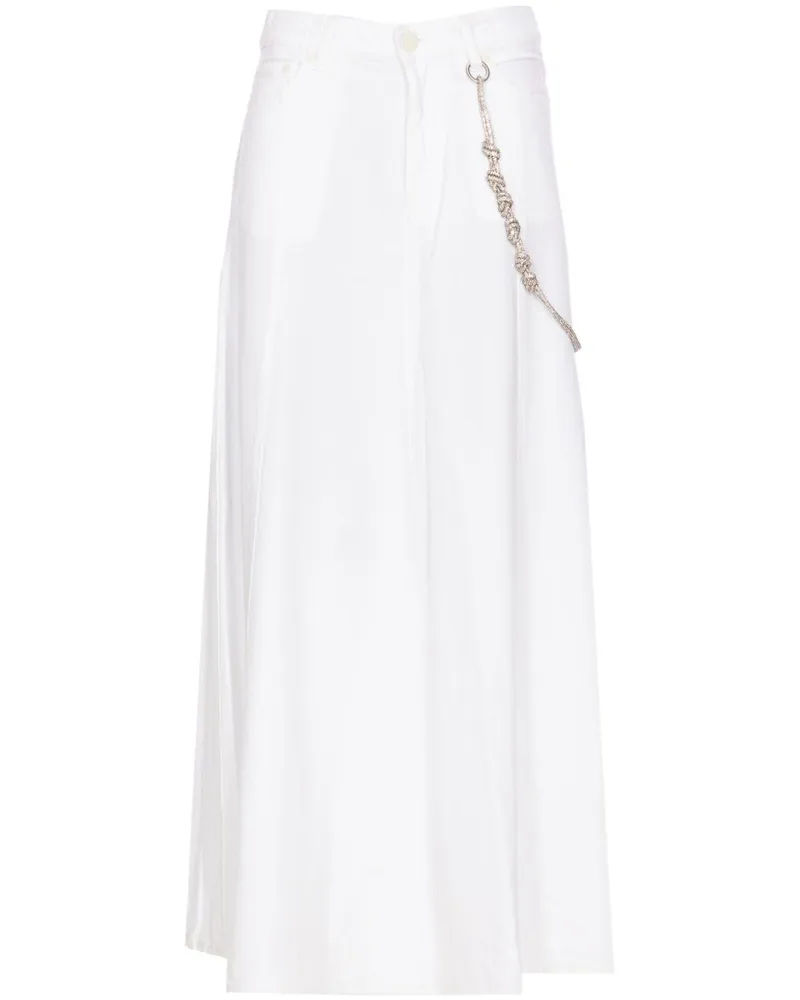 Pinko Rock mit Kettendetail - Weiß Weiß