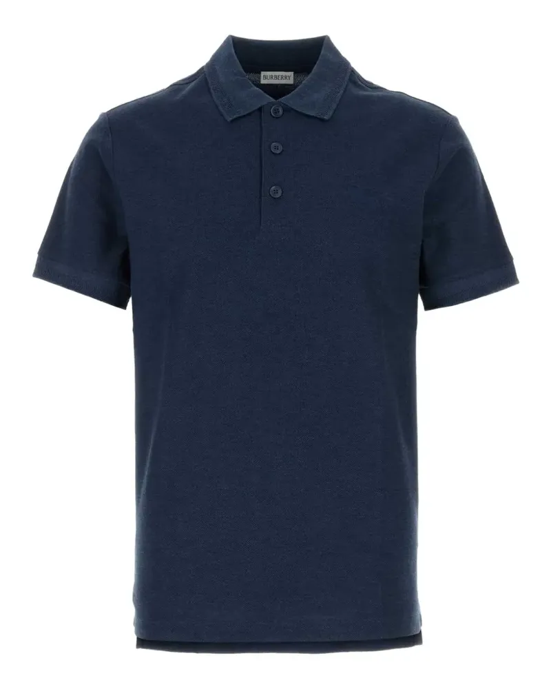 Burberry piqué polo shirt - Blau Blau