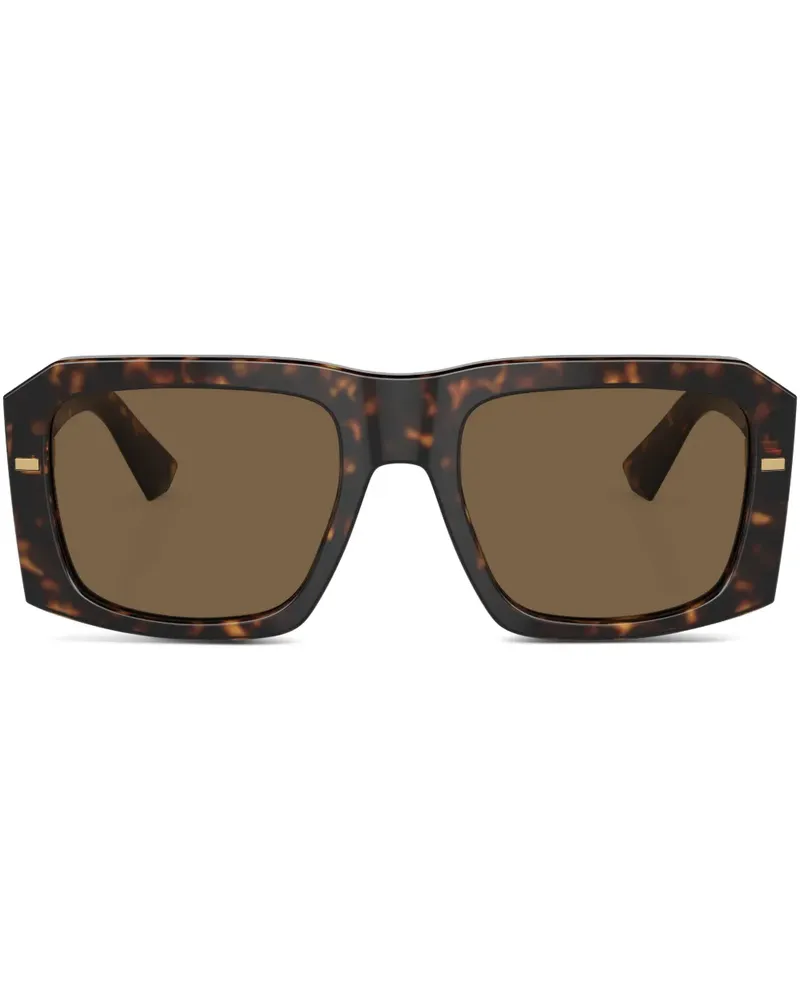 Dolce & Gabbana Sonnenbrille in Schildpattoptik - Grün Grün