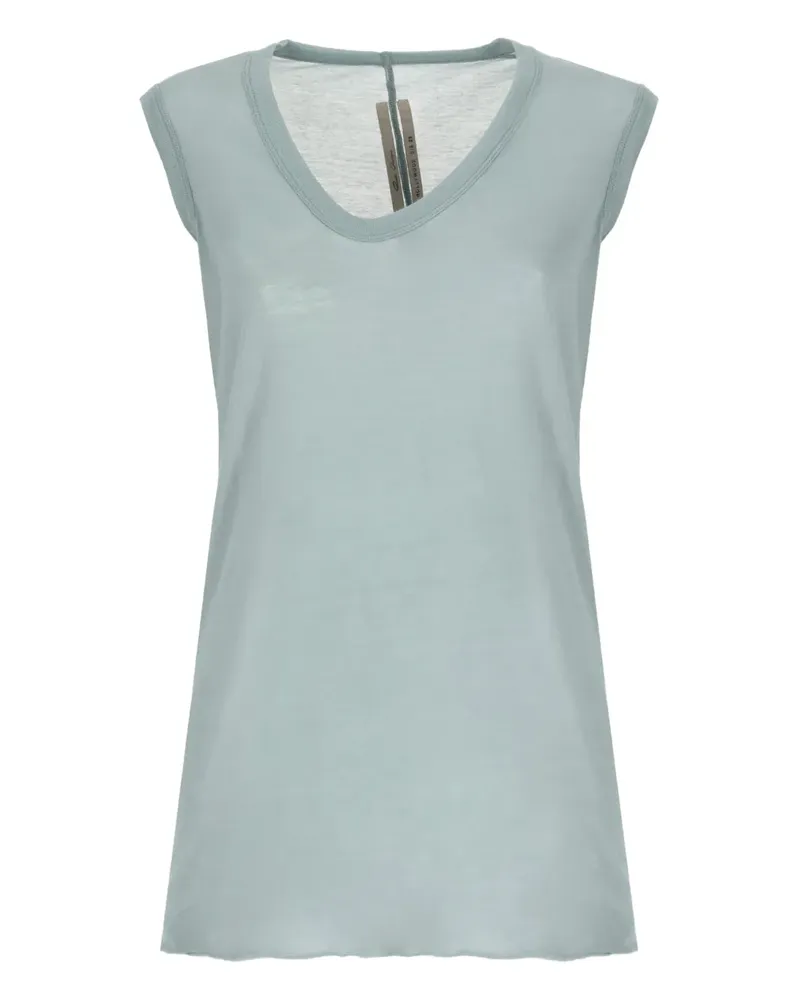 Rick Owens Oberteil aus Bio-Baumwolle - Blau Blau