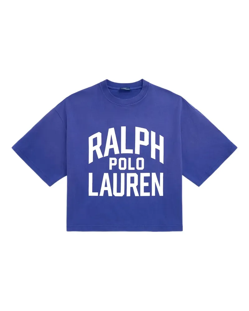 Ralph Lauren T-Shirt mit Logo-Print - Blau Blau