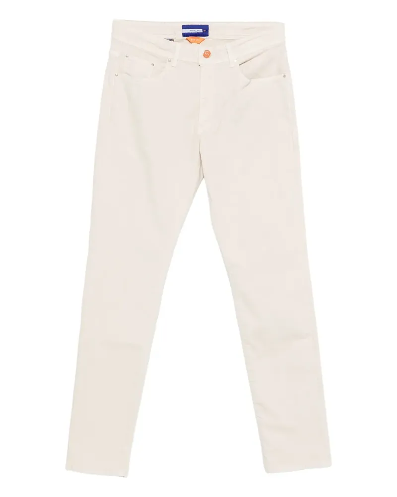 Manuel Ritz Jeans aus Baumwolle - Weiß Weiß