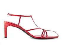 Sandalen mit Riemen - Rot