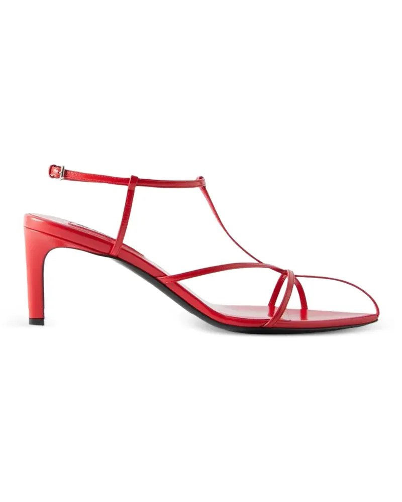 Jil Sander Sandalen mit Riemen - Rot Rot