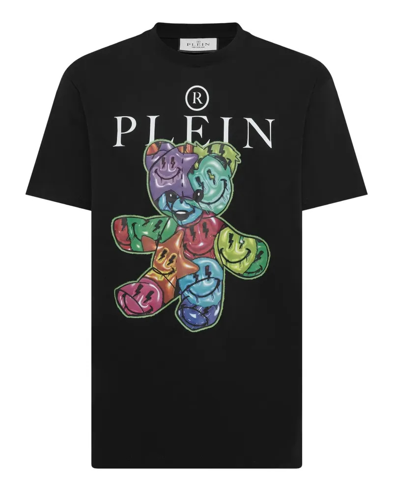 Philipp Plein Balloon Teddy T-Shirt - Schwarz Schwarz